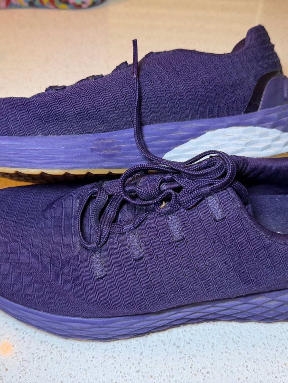 NOBULL Women's Deep Purple Knit Training Shoes